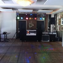 Drive-in opstelling met licht en geluid